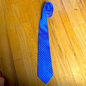 Valentino Blue Silk Tie